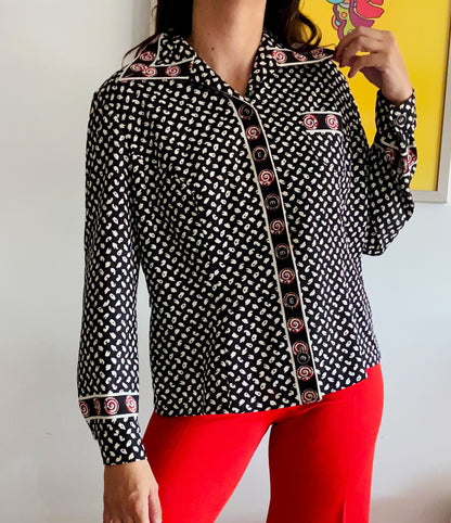 Camisa 70s Jazzy