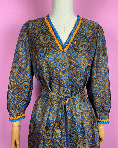 Vestido 60s Paty Paisley