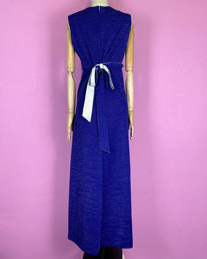 Vestido 60s Purple Diamond