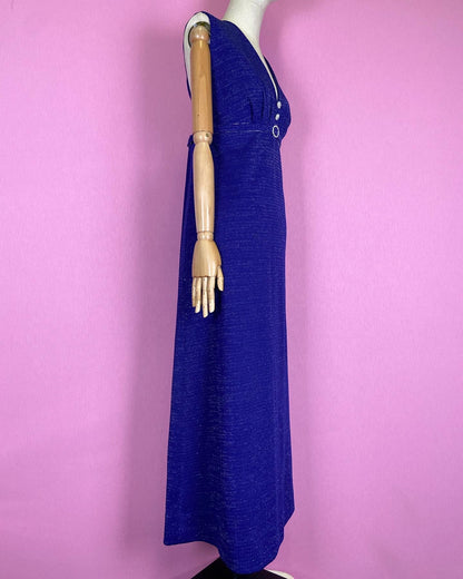 Vestido 60s Purple Diamond