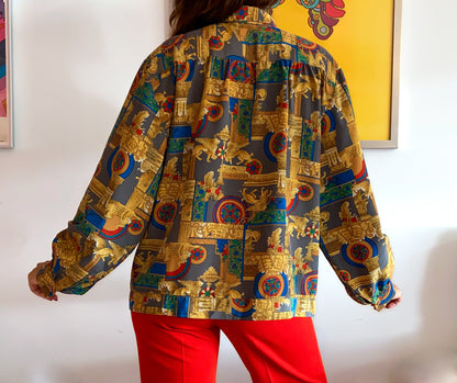 Camisa 80s Sophie de Sologne Paris