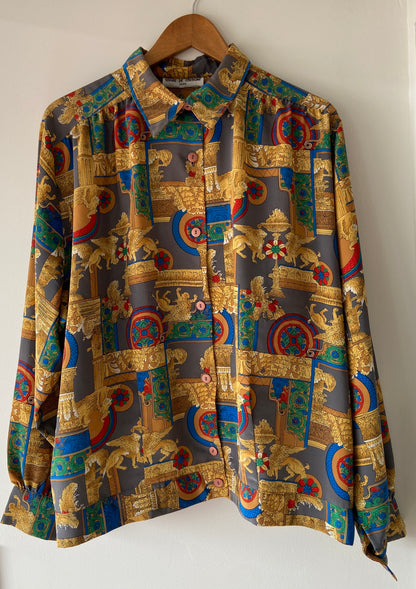 Camisa 80s Sophie de Sologne Paris