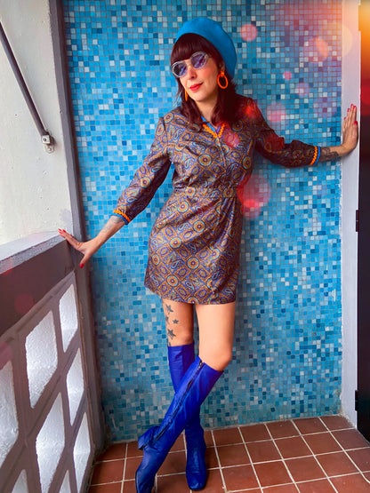 Vestido 60s Paty Paisley